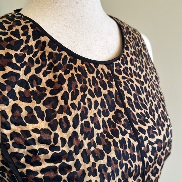 J. Crew Leopard Print Sheath Dress - Picture 5 of 15